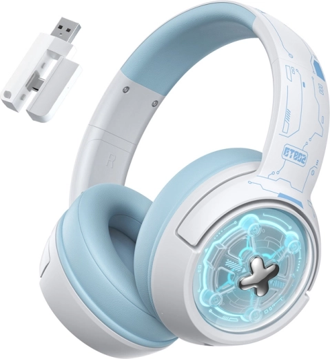 Auriculares gaming ONIKUMA GT802 blancos