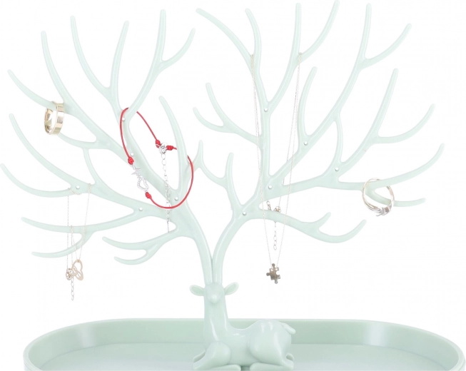 Árbol decorativo con cornamenta para colgar de forma ordenada