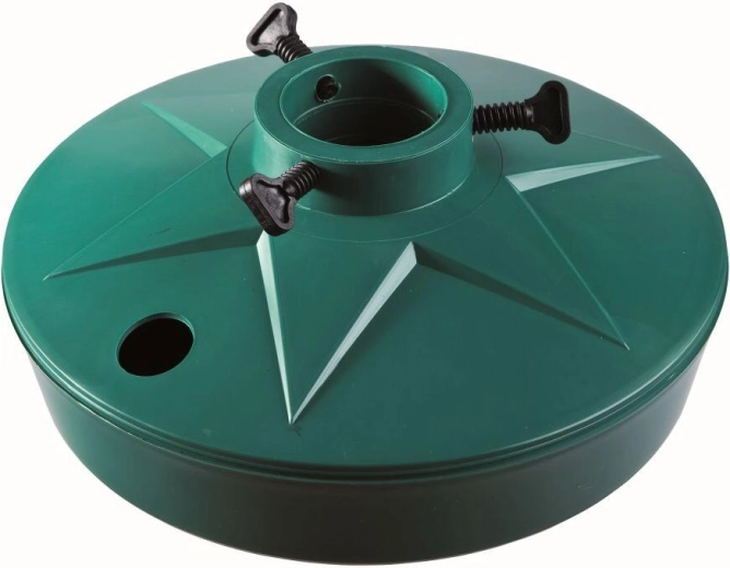 Soporte de plástico para árbol de Navidad con depósito de agua, diámetro de 30 cm