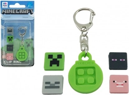 Llavero Pixie Crew Minecraft