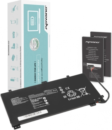 Batería Movano para Huawei MateBook 13 (HB4593J6ECW) 3660 mAh 41,7 Wh