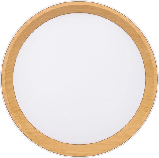Aspecto elegante con decoración de madera