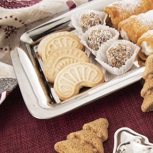 Ideal para servir postres y snacks