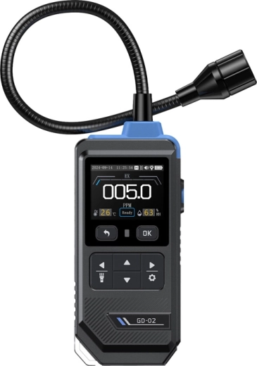 Fnirsi GD-02 detector de gases inflamables con pantalla IPS a color