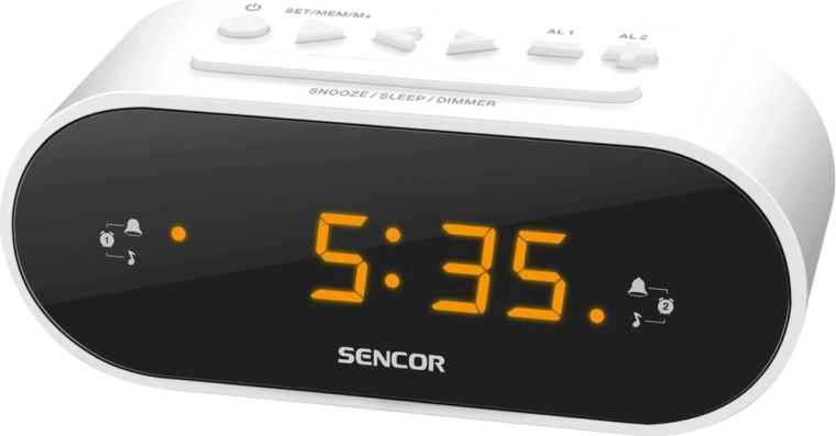 Radio despertador Sencor SRC 1100 W