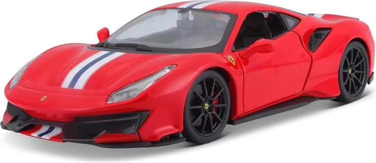 Detalles fieles del coche deportivo
