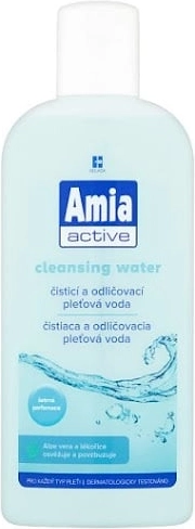 Amia Active agua facial limpiadora y desmaquillante 200 ml