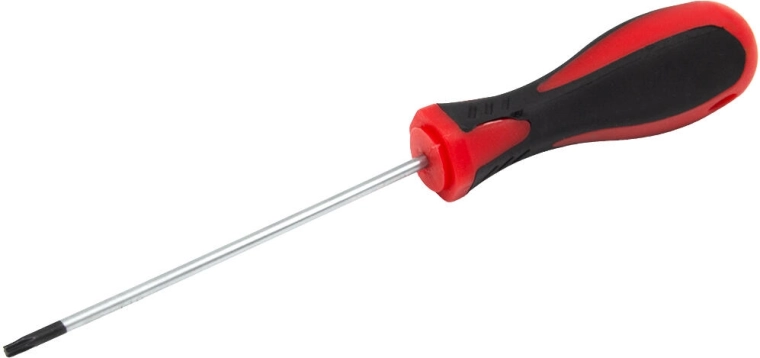 Destornillador TORX T10 de acero S2 con punta magnética