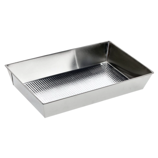 Molde para hornear de chapa con fondo texturizado 39 × 23,5 × 7 cm SNB