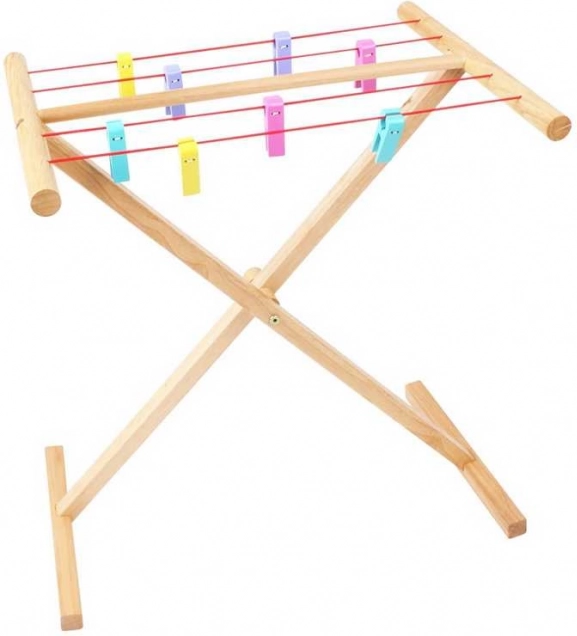 Tendedero de madera Bigjigs Toys