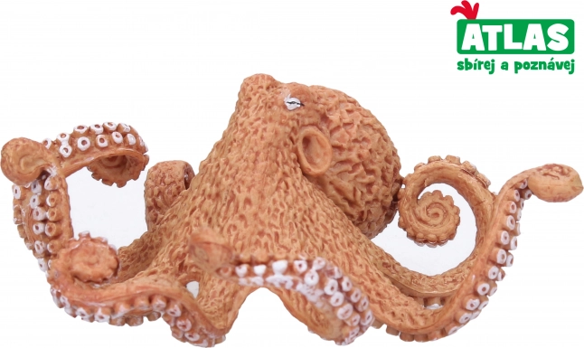 Figura de pulpo pintada a mano 10,5 cm