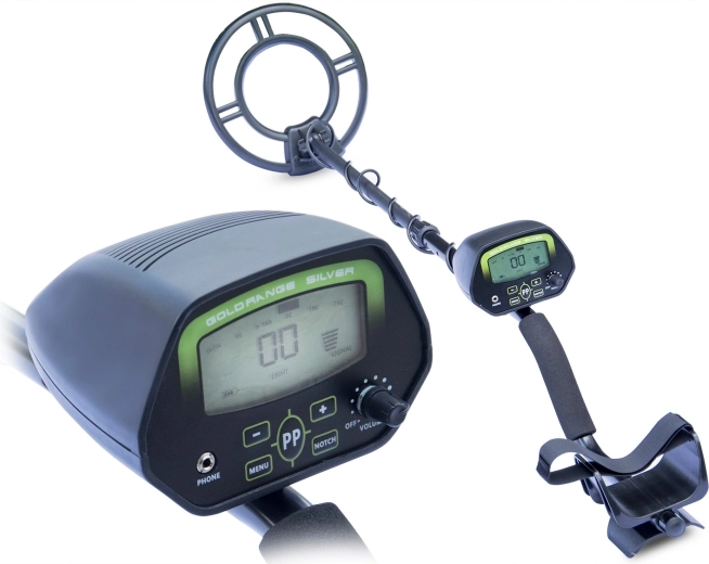 Detector de metales Cobra Tector CT-1037 con pantalla LCD y bobina impermeable