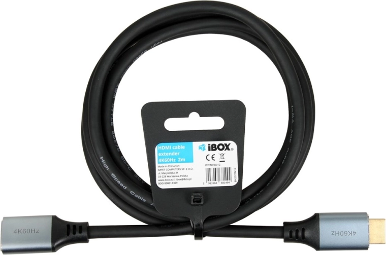 Cable DisplayPort – HDMI 4K 60 Hz, conectores dorados, 3 m
