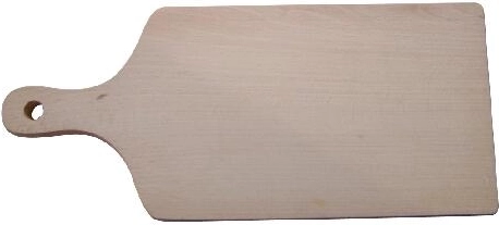 Tabla de cocina para verduras de madera de haya 31,5 × 13,5 cm