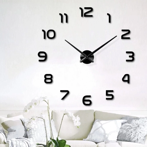 Reloj grande exactamente a medida (60–130 cm)