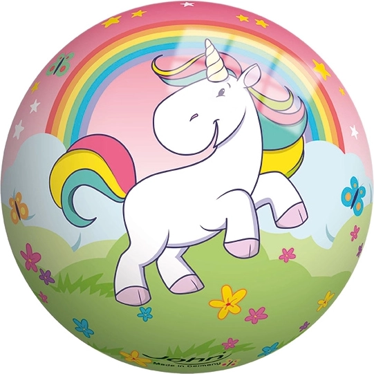 Pelota con motivo de unicornio 130 mm