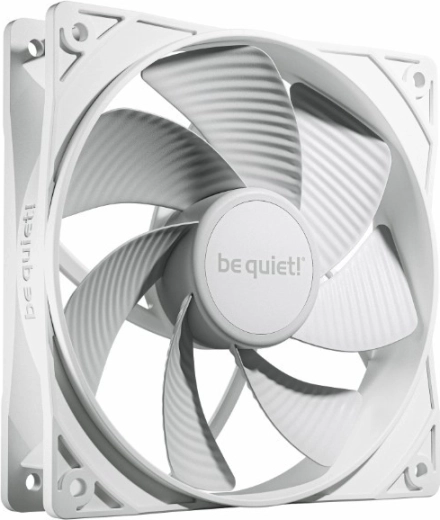 Ventiladores Pure Wings 3 120 mm PWM Reverse, blancos, set de 3 uds.