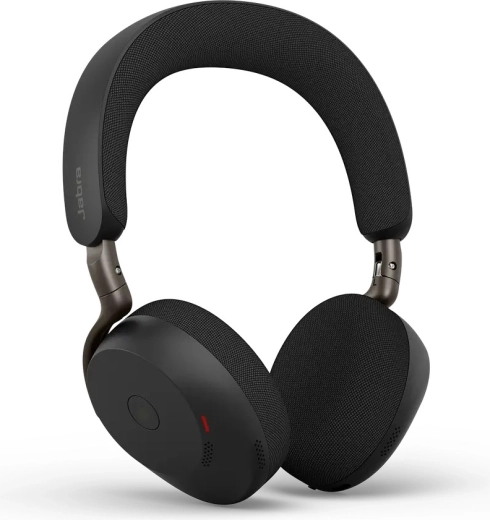 Auriculares inalámbricos Jabra Evolve3 75 MS con adaptador Link 390c, negros