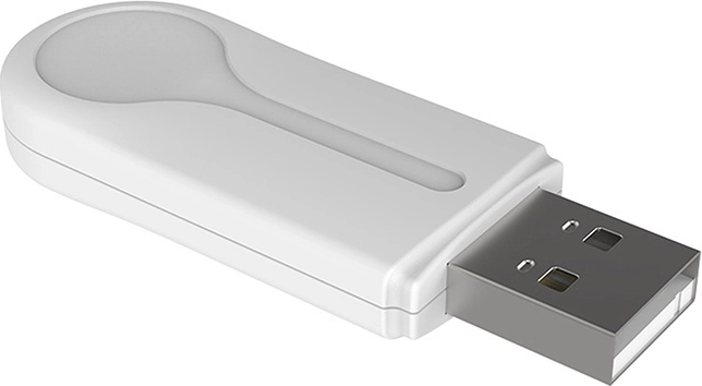 Adaptador Cycplus U10 con ANT+ y conexión USB