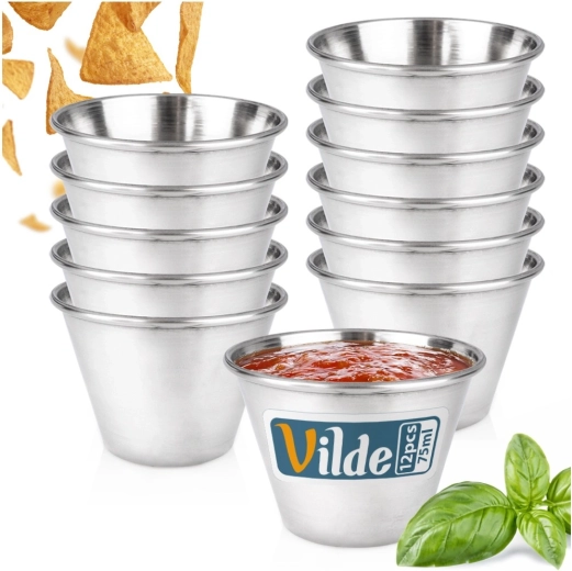 Set de 12 cuencos para dips (75 ml)