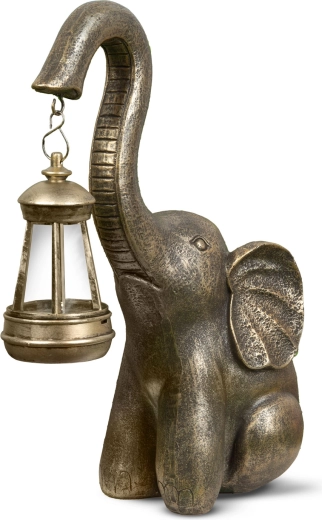 Decoración llamativa con elefante