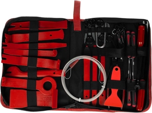 Funda con cremallera bien organizada para un transporte fácil