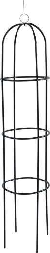 Soporte metálico verde para plantas trepadoras 200 × 40 cm