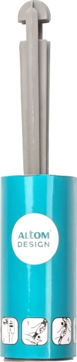 Altomdesign limpiador adhesivo con rodillo para ropa 3 uds (1 mango + 2 rodillos de recambio)