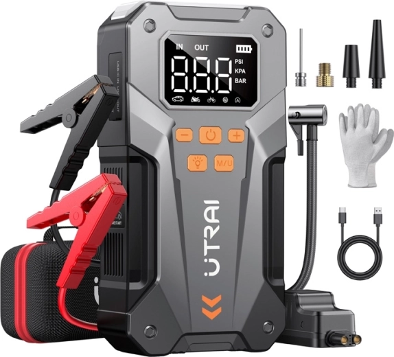Corriente de arranque 2000 A para vehículos de 12V