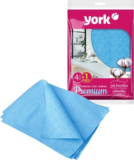 Bayeta premium de viscosa 35 × 50 cm, 5 uds
