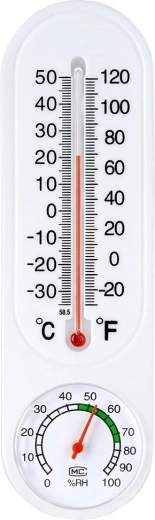 Medición de humedad con zona de confort
