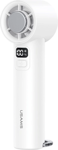 USAMS ventilador de mano con enfriamiento por hielo 2000 mAh blanco