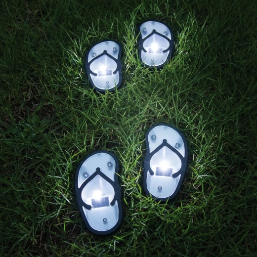 Lámpara solar de jardín con forma de rana - 1 unidad