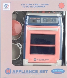 Cocina infantil con horno a pilas