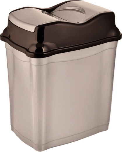 Papelera Whirpool 5 l, marrón café