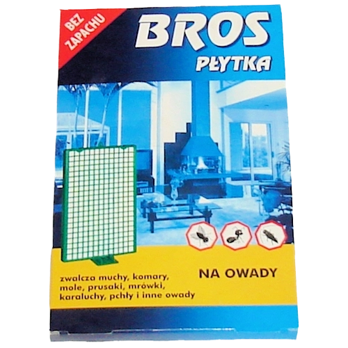 Placa BROS contra insectos con praletrina
