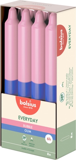 Vela aromática cónica Bubble Gum - 1 unidad