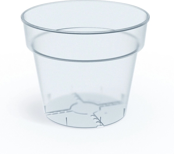 Maceta transparente PLANTI 12,4 cm
