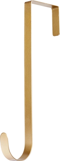 Colgador metálico dorado para corona 30 cm