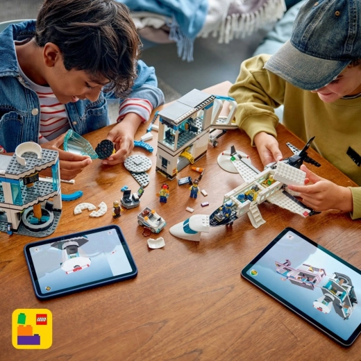 Construcción con el apoyo de la app LEGO Builder