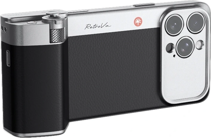 PGYTECH RetroVa kit fotográfico con empuñadura para iPhone 16 Pro Max