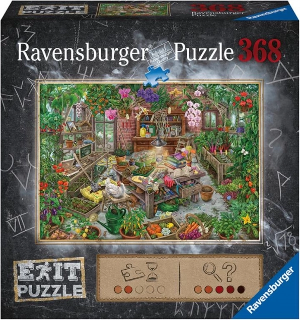 Ravensburger Exit: Invernadero – puzzle de 368 piezas