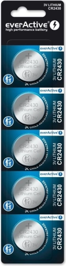 Batería de litio CR2430 - set de 5 uds