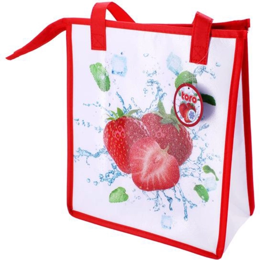 Bolsa térmica con cremallera Toro fresa 32 × 27 × 13 cm