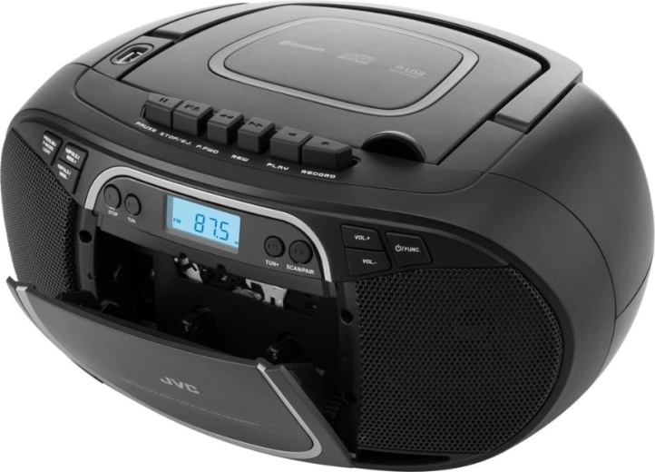 Casetera y radio FM con memoria