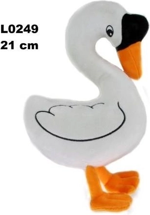 Figura decorativa de cisne Łabędź L-249 21 cm