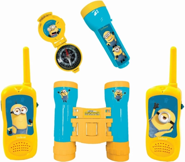 Set de aventura con walkie-talkies MINIONS