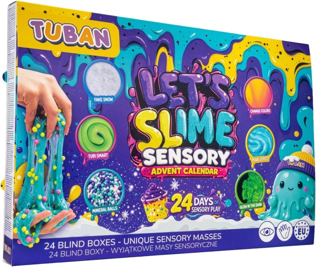 Calendario de Adviento Let's Slime – 24 días de diversión sensorial