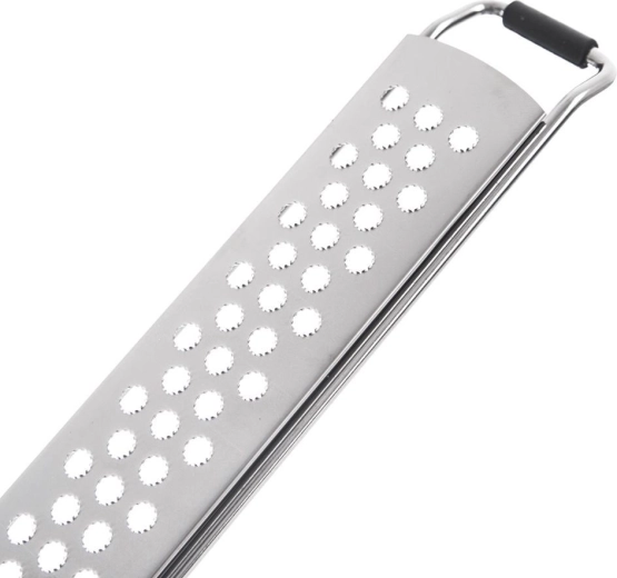 Superficie de rallado de acero inoxidable resistente