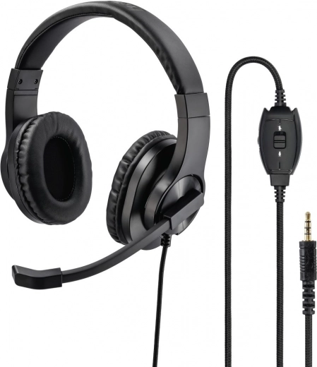 Auriculares con micrófono para ordenador HS‑P350 negros